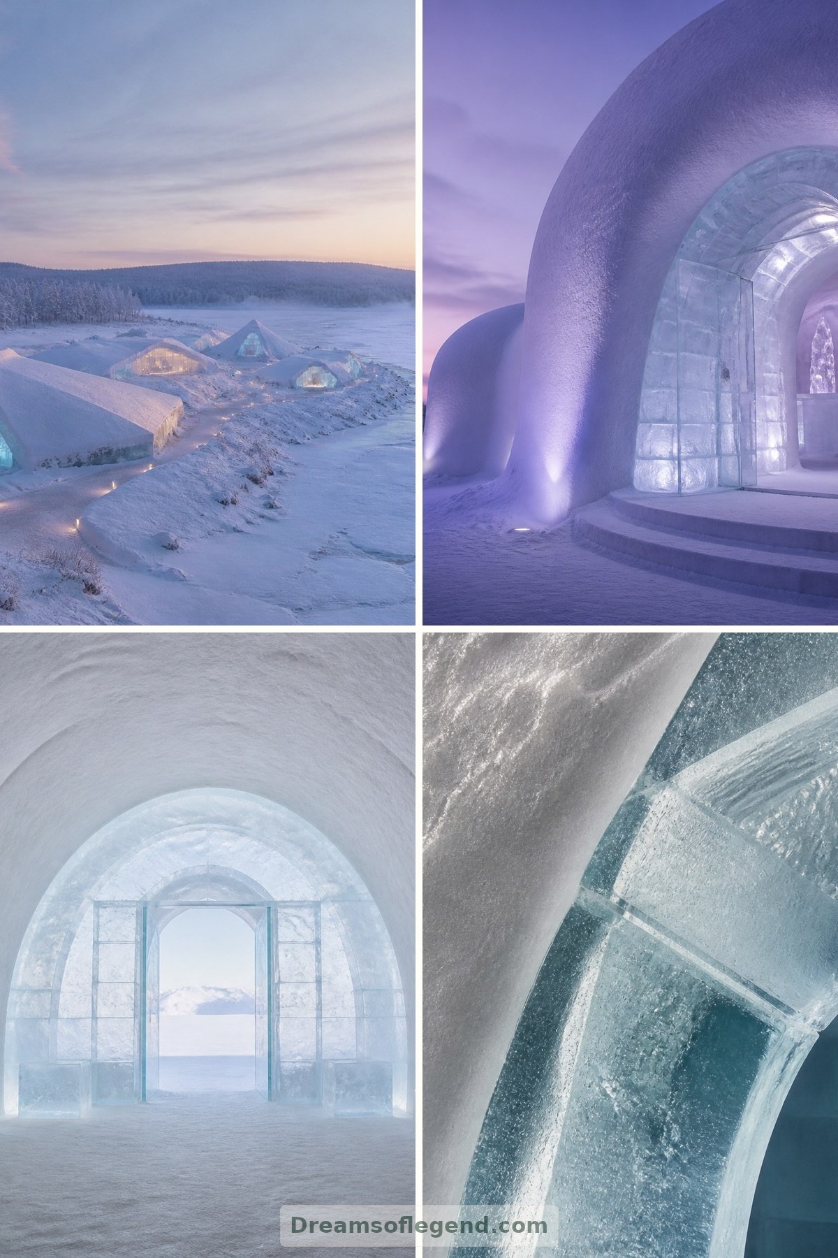 Ice Hotels: A Visual Tour of Sculpted Suites Rebuilt Each Winter