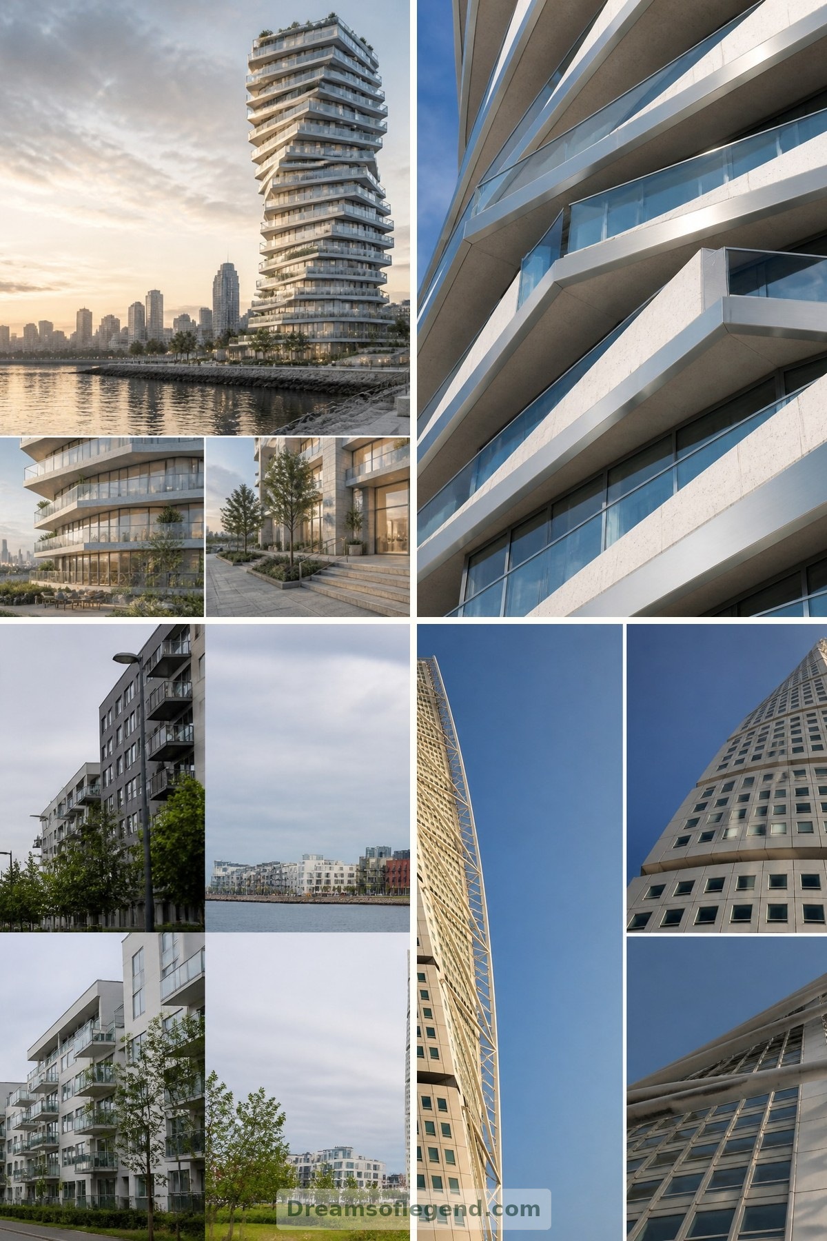 Twisting Residential Towers: A Visual Tour of Sculptural Skylines