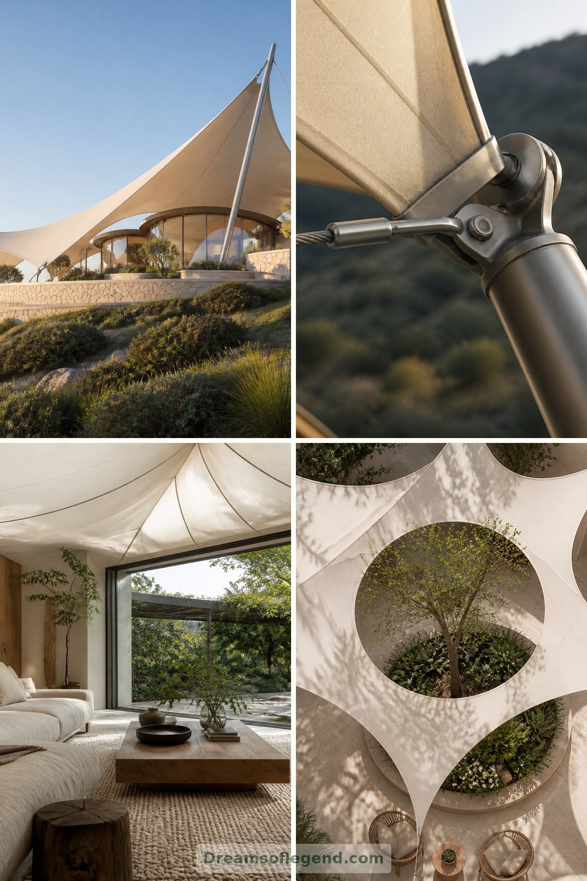 Architecture Under Tension: Remarkable Fabric Pavilions and Canopied Spaces