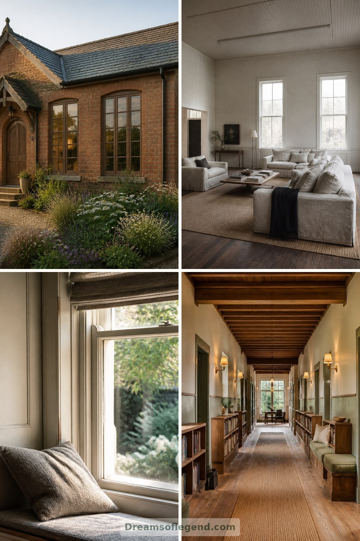Converted Schoolhouse Homes: New Life for Classrooms, Halls and Tall Windows